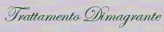 Trattamento dimagrante